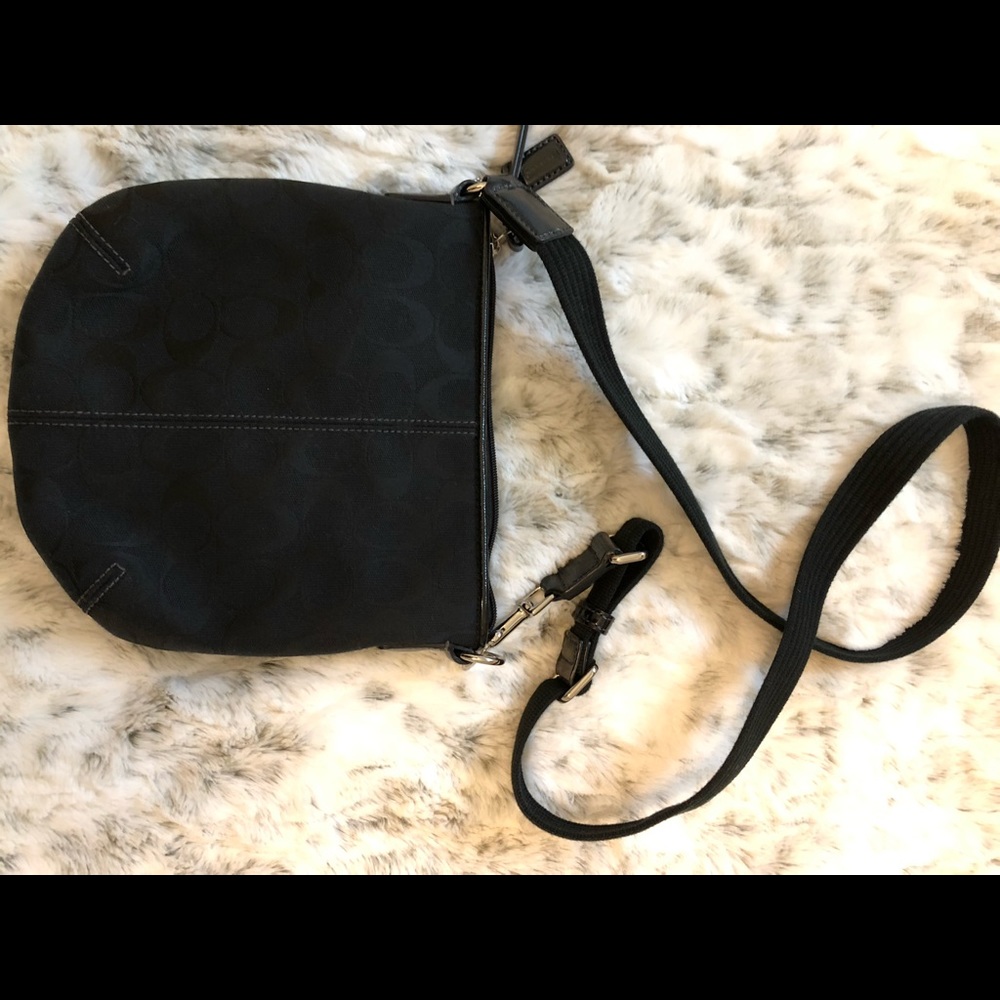 NEW Black Coach Crossbody Bag - Picture 3 of 4